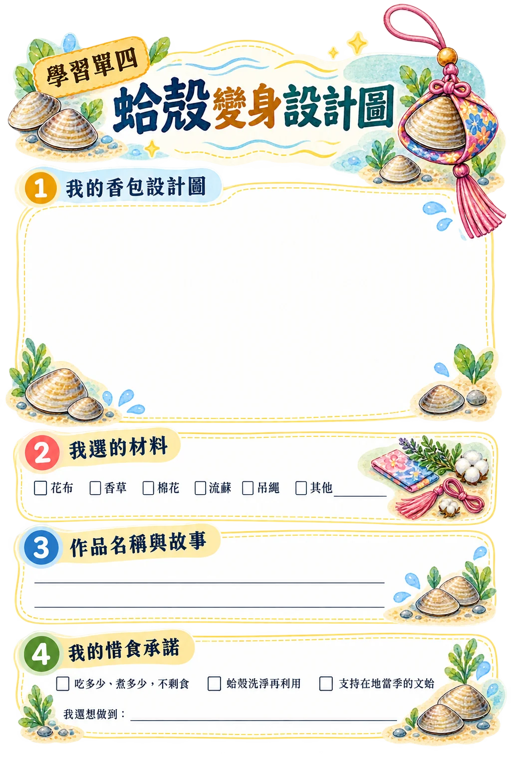 蛤殼變身設計圖